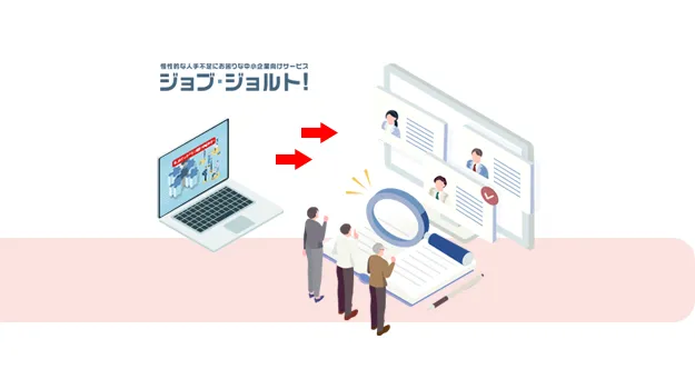 ネット求人運用による採用支援